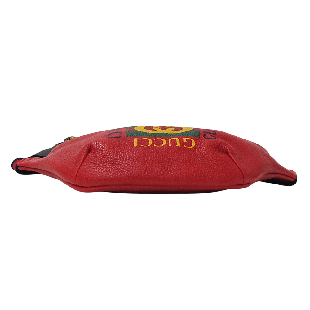 GUCCI Authentic Red Leather Fanny Pack - Picture 3 of 10